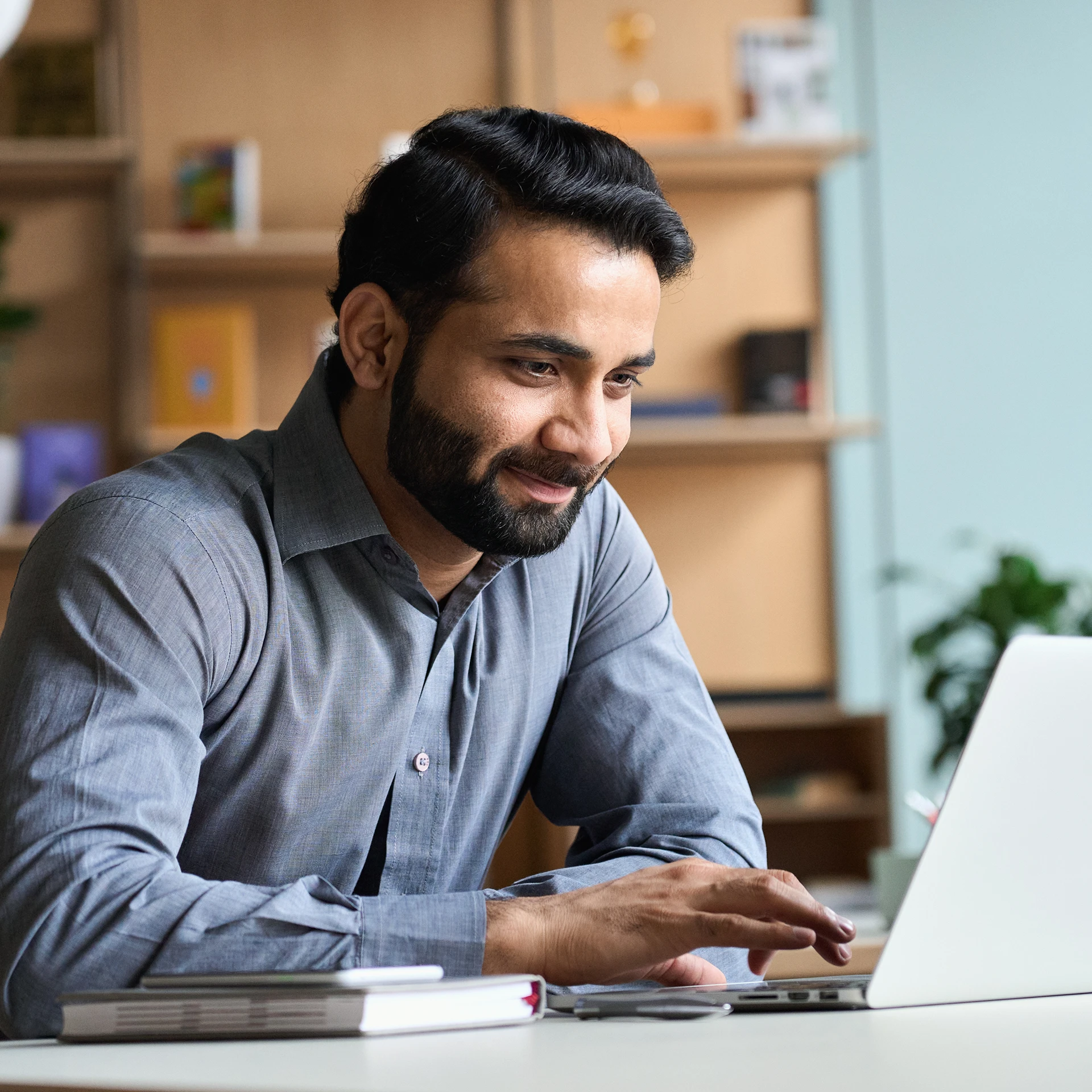 Man on laptop